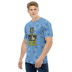 Elegant Swan Ballerina All-Over Print Men's T-Shirt