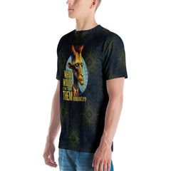 Dreamy Deer Stargazer All-Over Print Men's T-Shirt