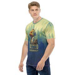 Vibrant Vulture Artist All-Over Print Men's T-Shirt