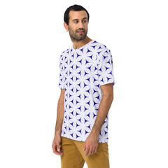 Whimsical Watercolor Men's Crew Neck T-Shirt