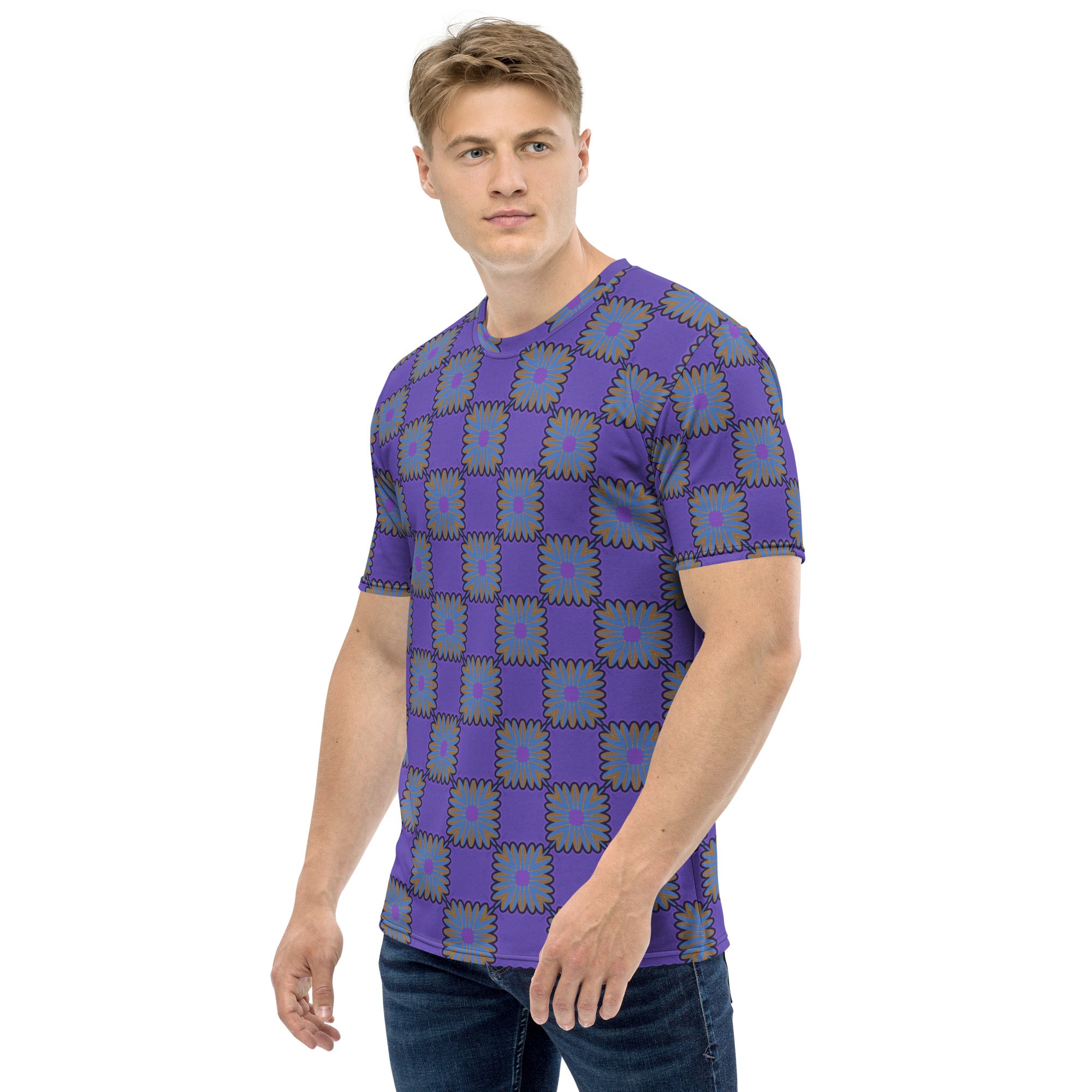 Nature's Mosaic Men's Crewneck Tee