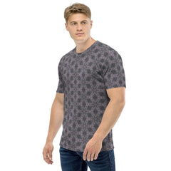 Floral Delight Men's Crew Neck T-Shirt