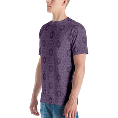 Urban Hues All-Over Print Men's Crew Neck T-Shirt