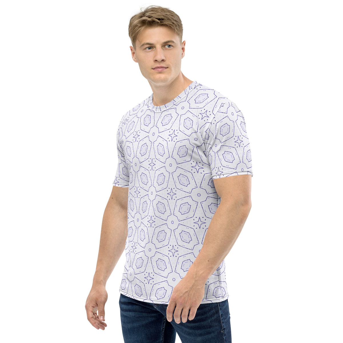 Dragonfly Dreams All-Over Print Men's Crew Neck T-Shirt