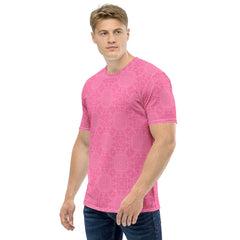 Tranquil Waves All-Over Printed Men's Crew Neck T-Shirt