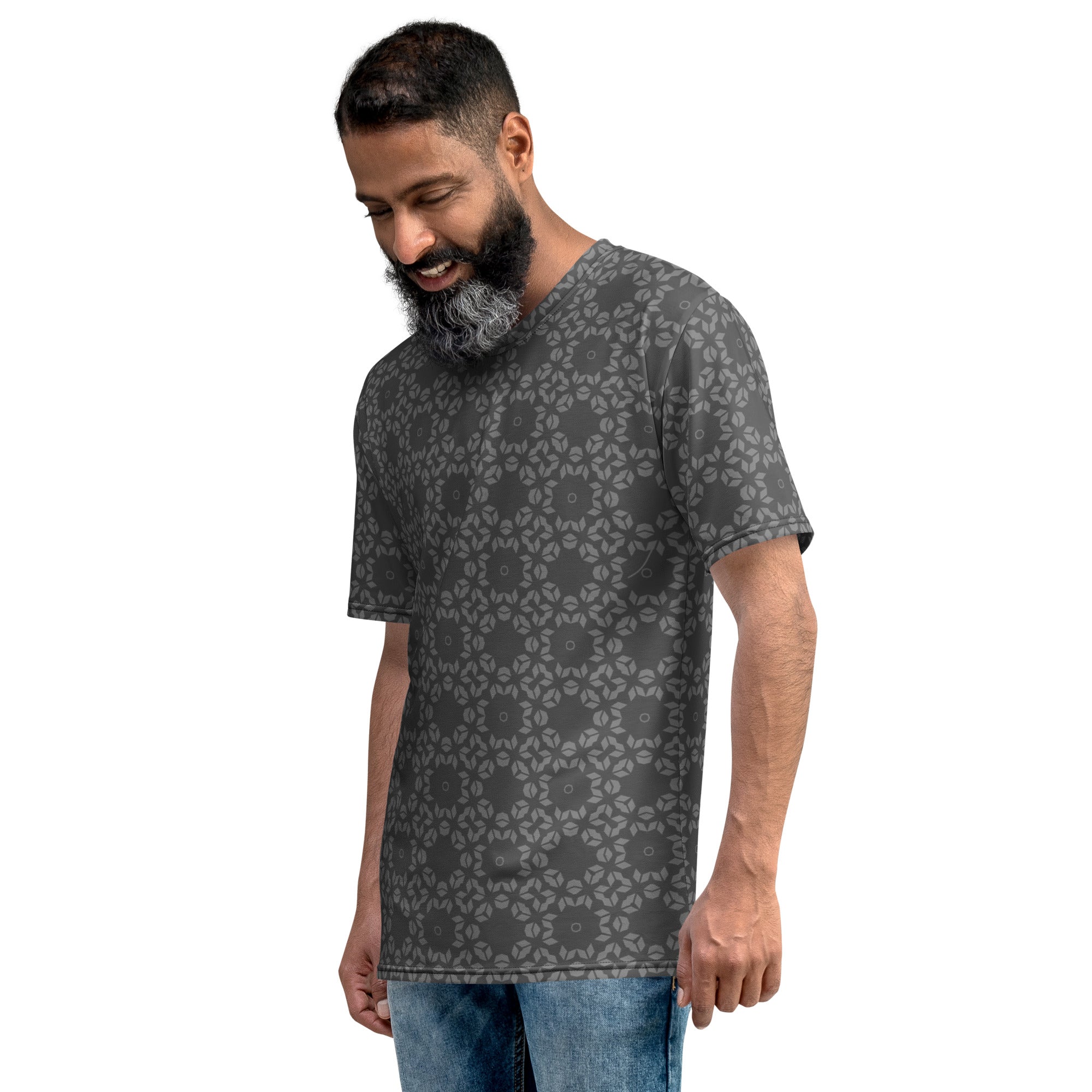 Urban Jungle All-Over Print Men's Crew Neck T-Shirt