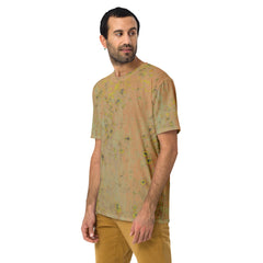 Honeycomb Harmony Men's Crew Neck T-Shirt