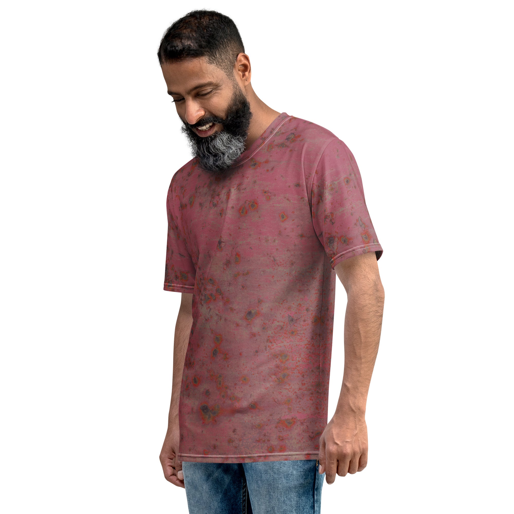 Eye-catching Abstract Spectrum artwork on a comfortable men's tee