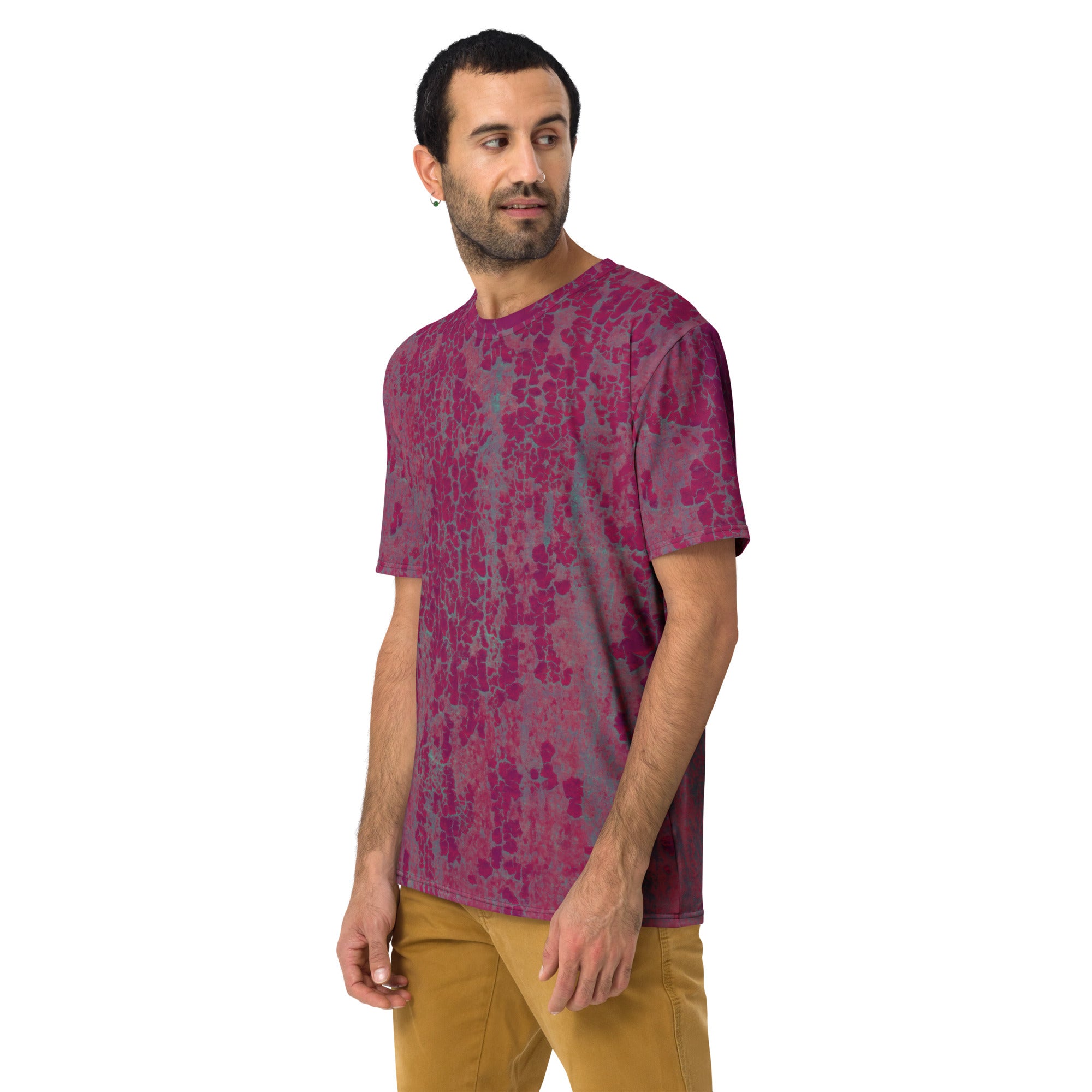 Eye-catching Abstract Artistry artwork on a soft and comfortable men's tee