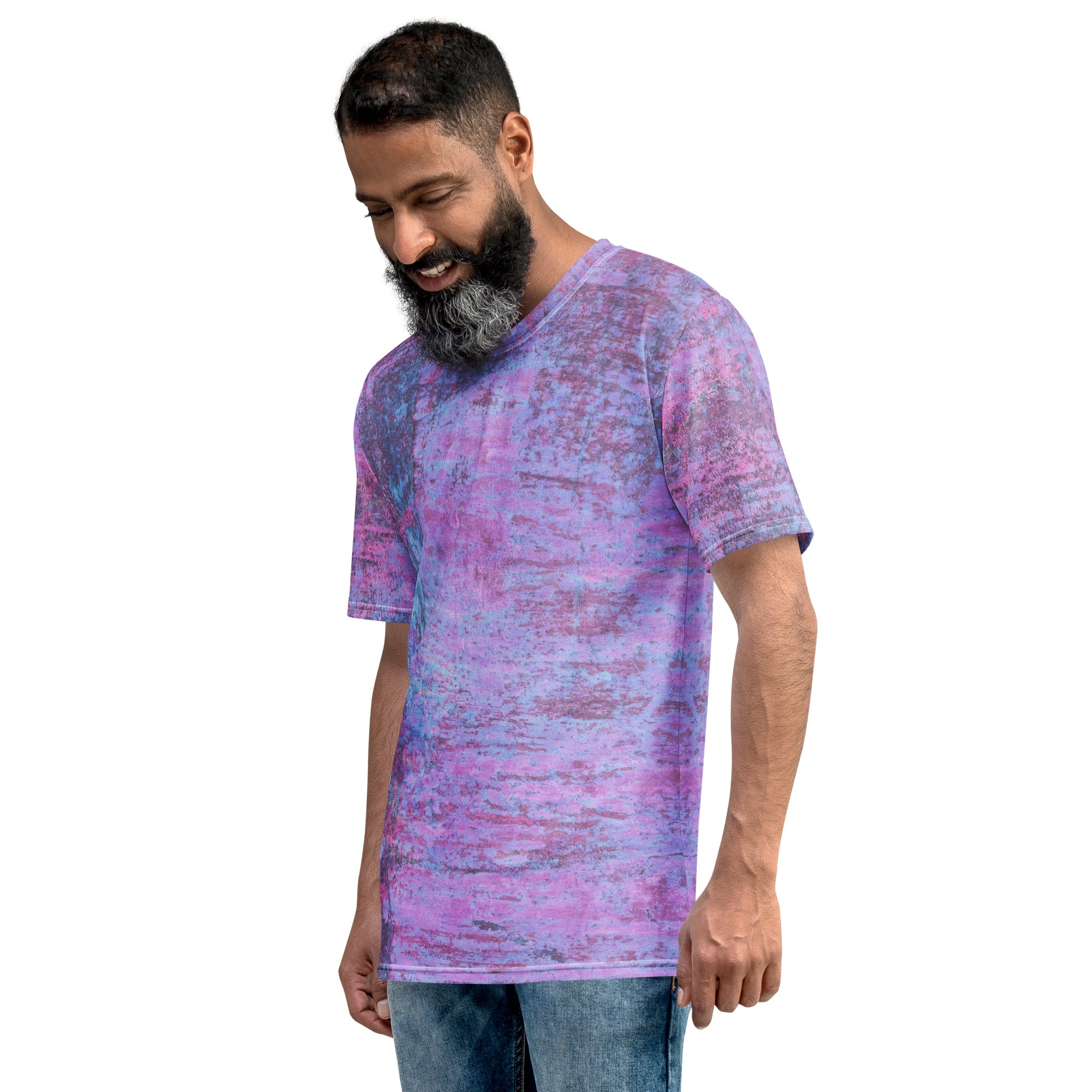 Explore the universe with the stylish Galactic Glow Men's Tee