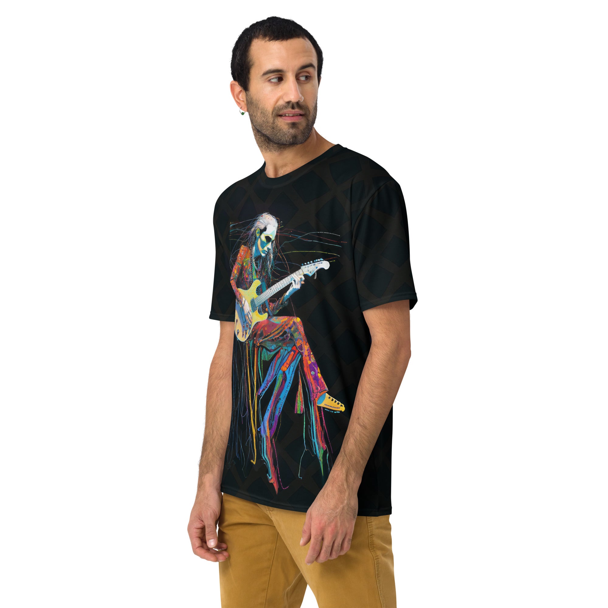 Meadow Serenity Men's Crewneck Tee folded neatly