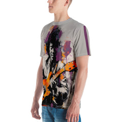 Rear view of Winter’s Breath men's t-shirt showcasing the back design.