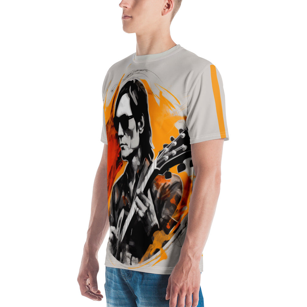 Zens Garden Men's T-shirt in casual setting.