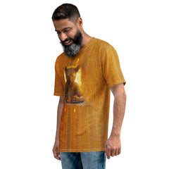 Casual men's t-shirt featuring Majestic Bear artwork.