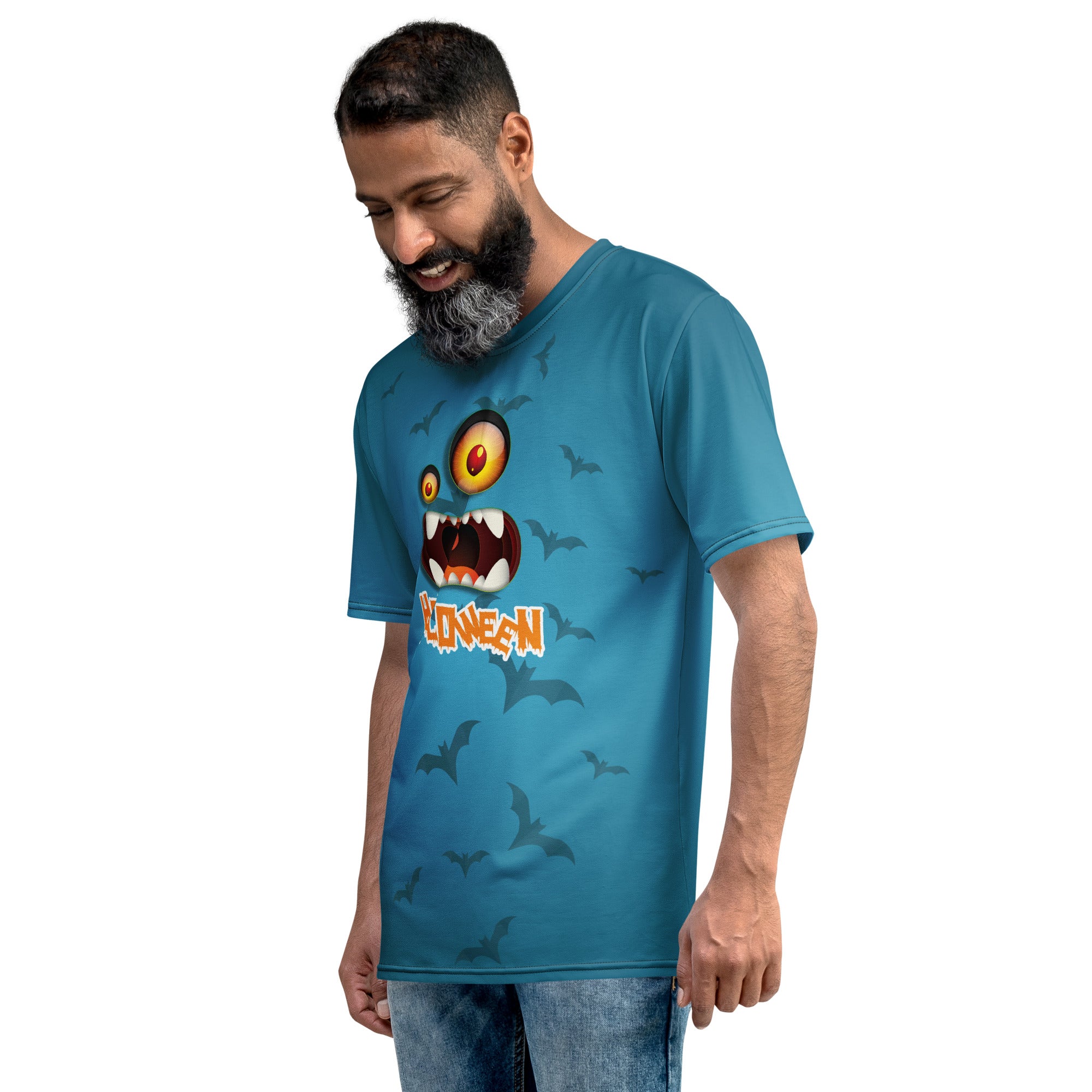 Spooky men's Halloween t-shirt in all-over print
