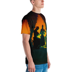 NS-802 men's t-shirt in a folded display