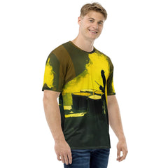 NS-871 men's tee styled for sports