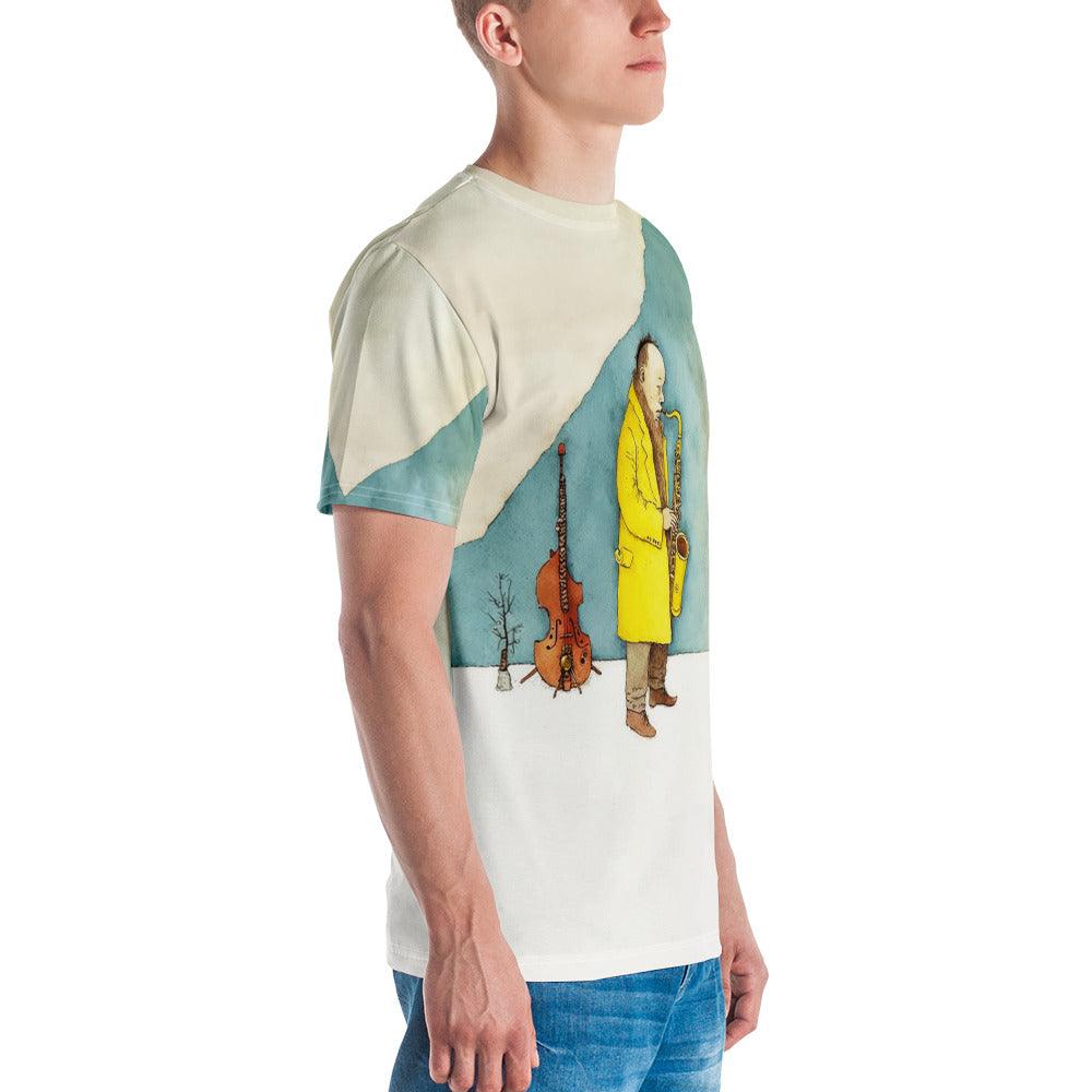 NS-976 men's t-shirt on model