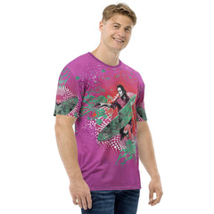 Classic surf-inspired Surfing 5-10 T-Shirt, ideal for casual outings