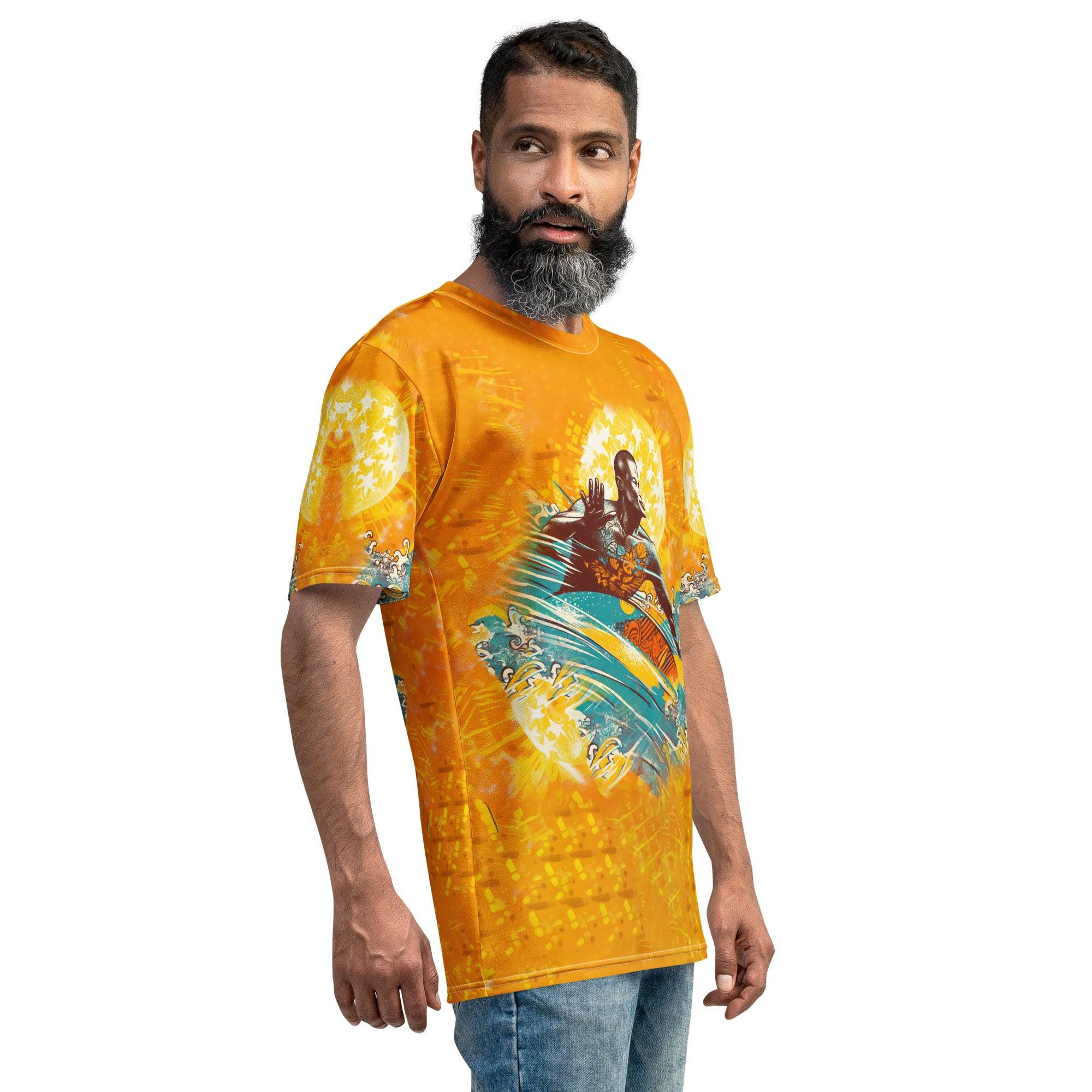 Surf-inspired design of Surfing 5-18 T-Shirt, ideal for casual wear