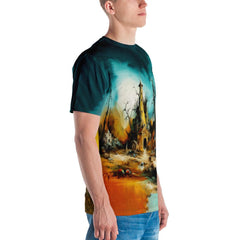 Halloween Haunt All Over Print Men's Crew Neck Tee Embrace The Spooky Season - Beyond T-shirts