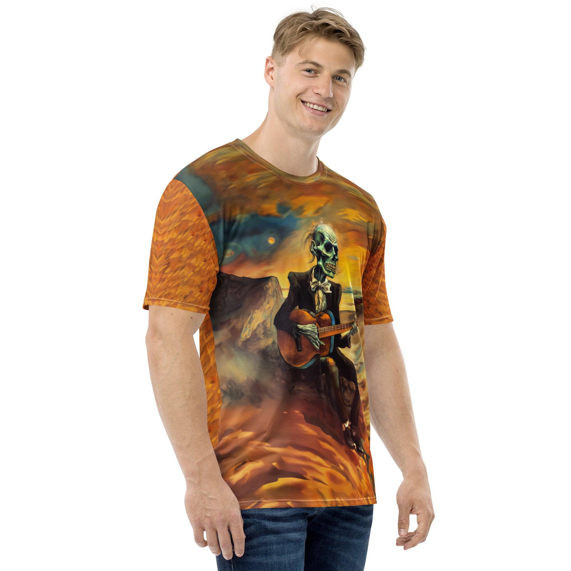 Nightmares All Over Print Men's Crew Neck Tee Embrace The Dark Delights - Beyond T-shirts