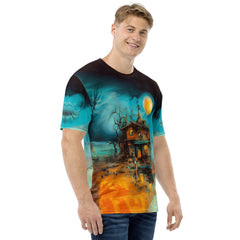 Men's Wicked All-Over Print Crew Neck Tee Tap into the Dark Magic - Beyond T-shirts