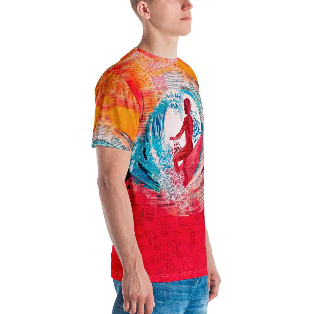 Nomadic Surf Spirit Men's Crew Neck T-Shirt - Beyond T-shirts