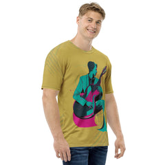 Elegance in Harmony Men's Crew Neck Tee - Beyond T-shirts