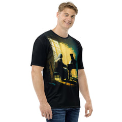 Retro Vinyl Record Music All-Over Print Men's T-Shirt - Beyond T-shirts