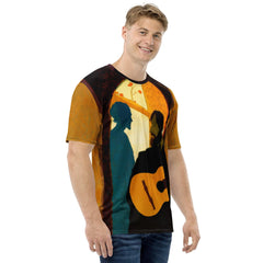 Drum Kit Rhythm All-Over Print Men's Crew Neck T-Shirt - Beyond T-shirts