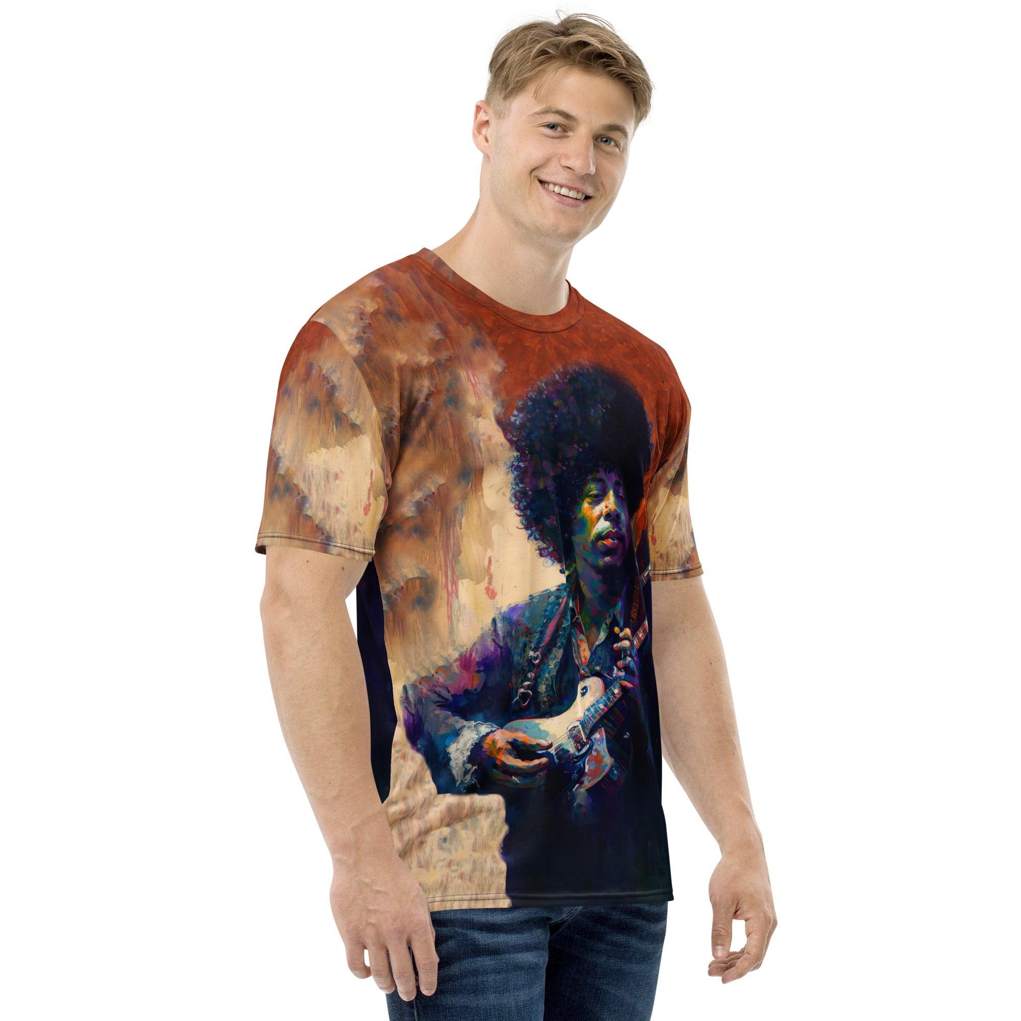 Saxophone Jazz Harmony Men's Crew Neck T-Shirt - Beyond T-shirts