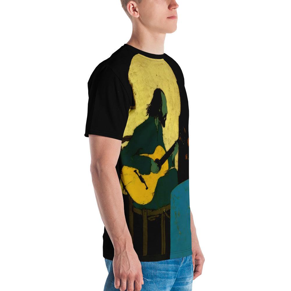 Headphones Vibe All-Over Print Men's Crew Neck T-Shirt - Beyond T-shirts