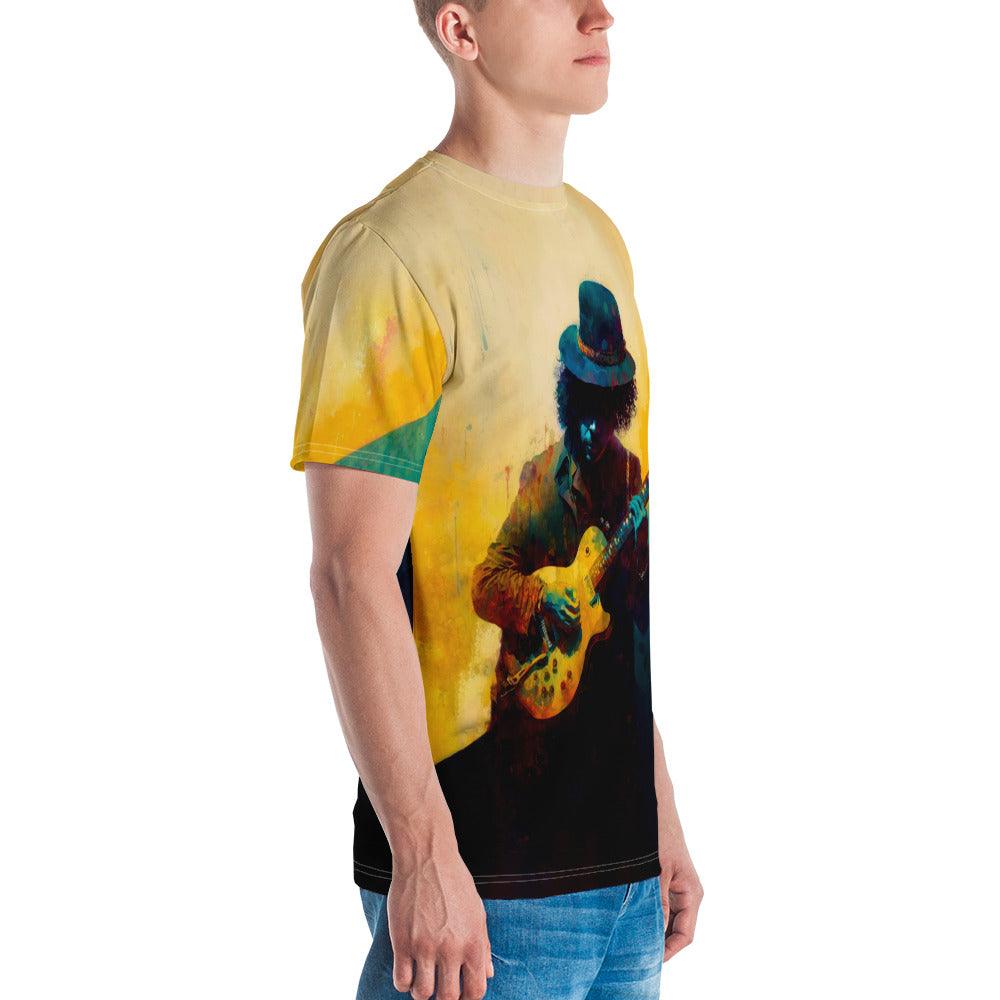 Classical Piano Sonata All-Over Print Men's Crew Neck T-shirt - Beyond T-shirts