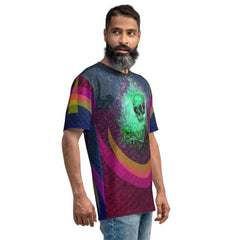 Full Moon Frights Halloween Men's Crew Neck T-Shirt - Beyond T-shirts