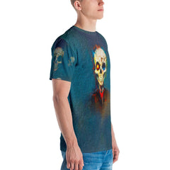 Trick Or Treat Ghostly Men's Crew Neck T-Shirt - Beyond T-shirts