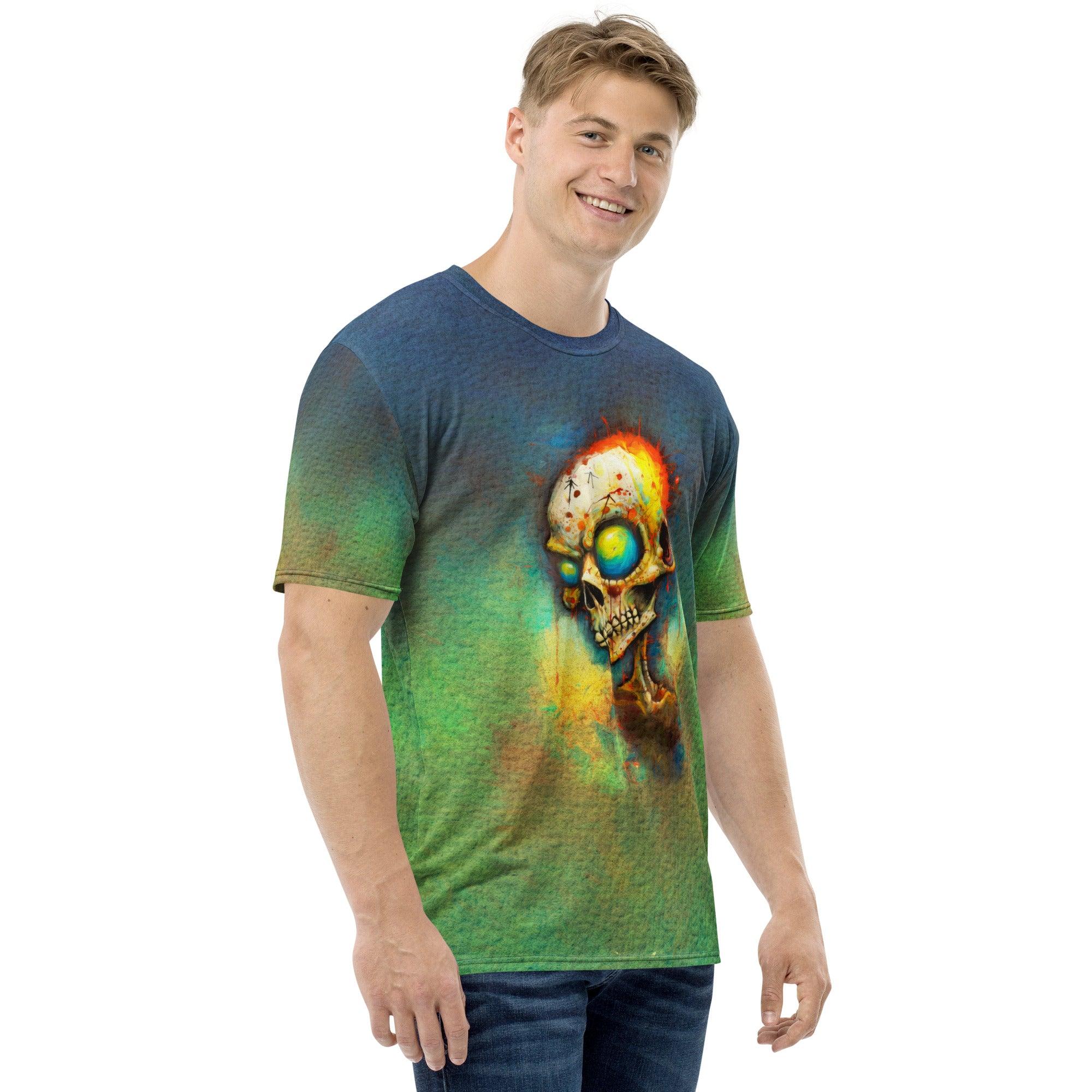 Halloween Magic All-Over Print Men's Crew Neck T-Shirt - Beyond T-shirts