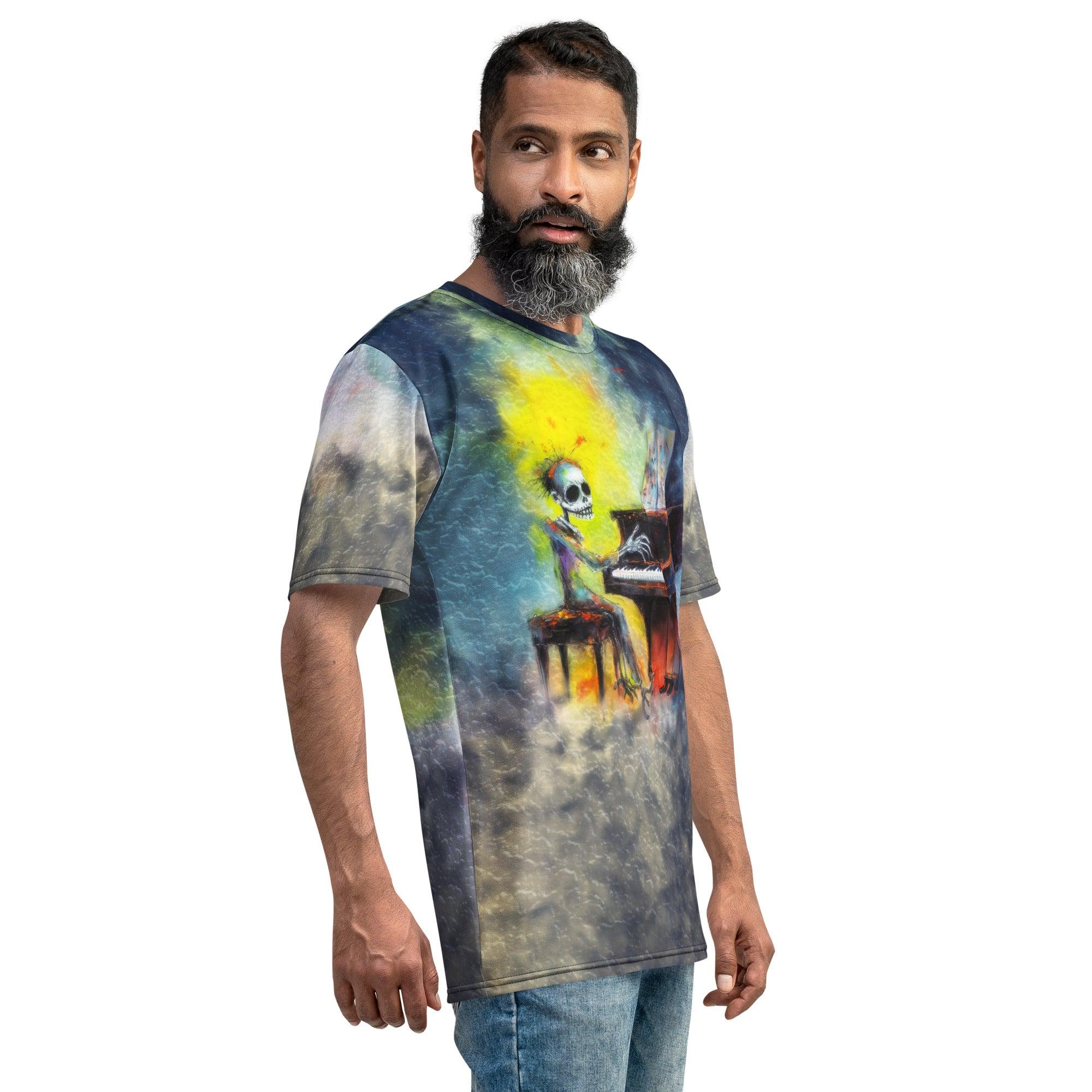 Wickedly Cool Halloween Men's Crew Neck T-Shirt - Beyond T-shirts