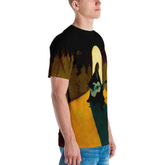 Retro Vinyl Records Men's Crew Neck T-Shirt - Beyond T-shirts