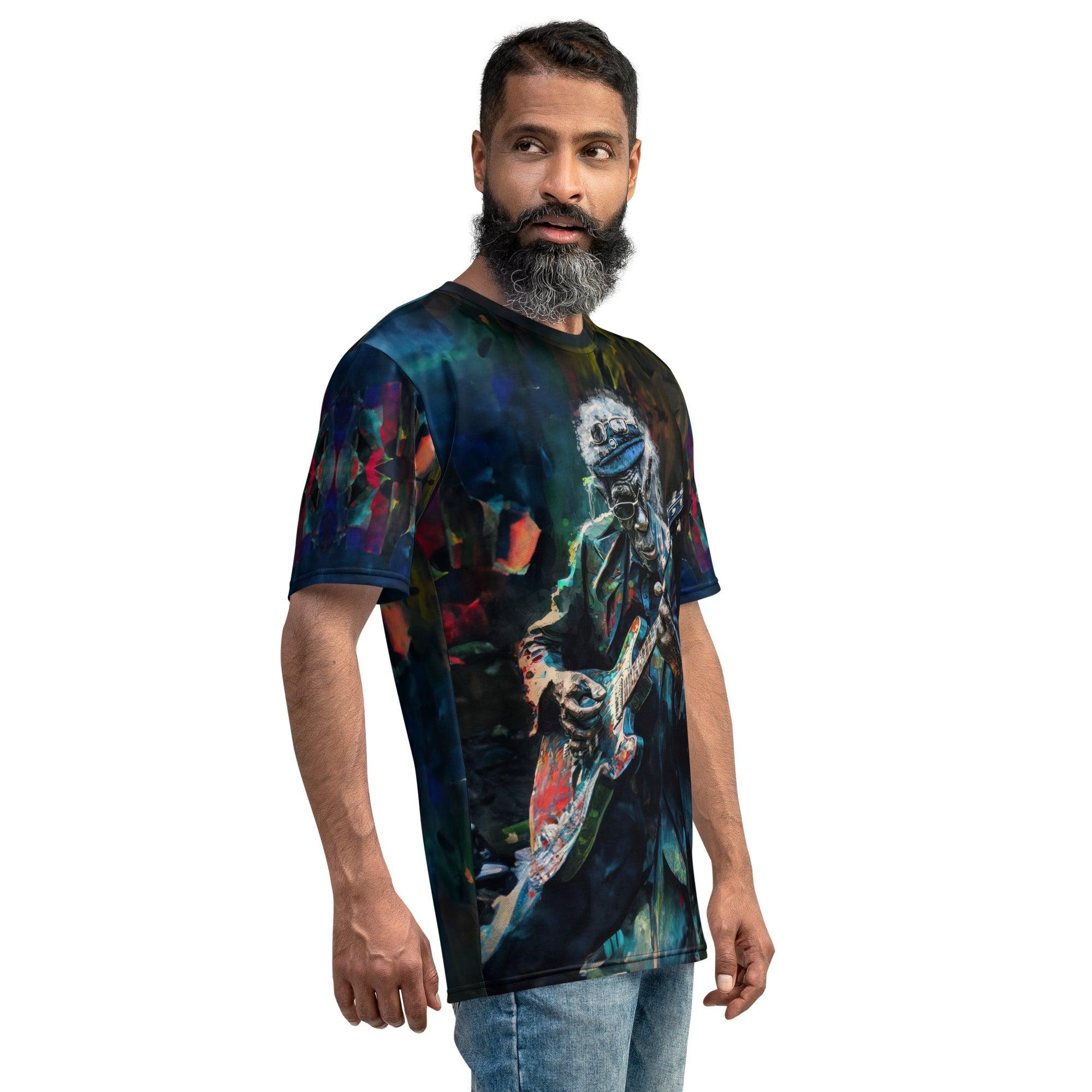 Graffiti Groove All-Over Print Men's Crew Neck T-Shirt - Beyond T-shirts
