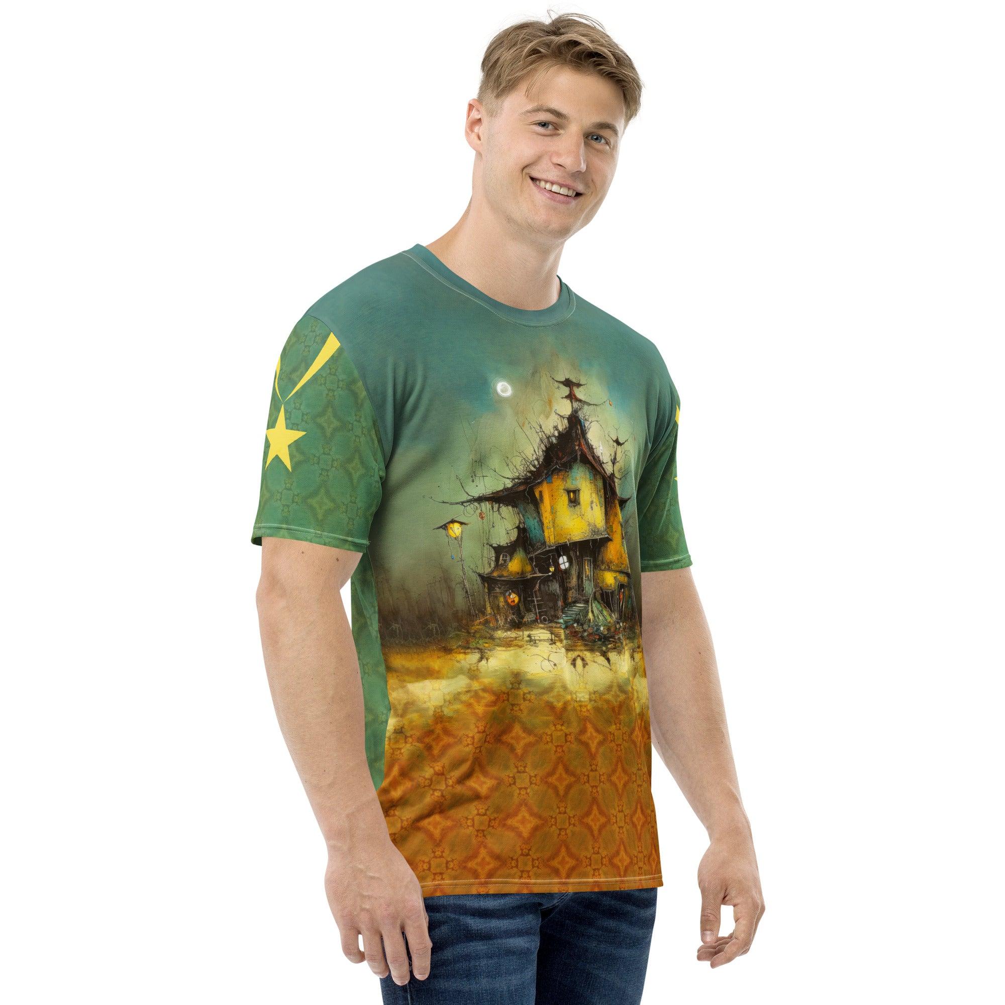 Witches' Brew All-Over Print Men's Crew Neck T-Shirt - Beyond T-shirts