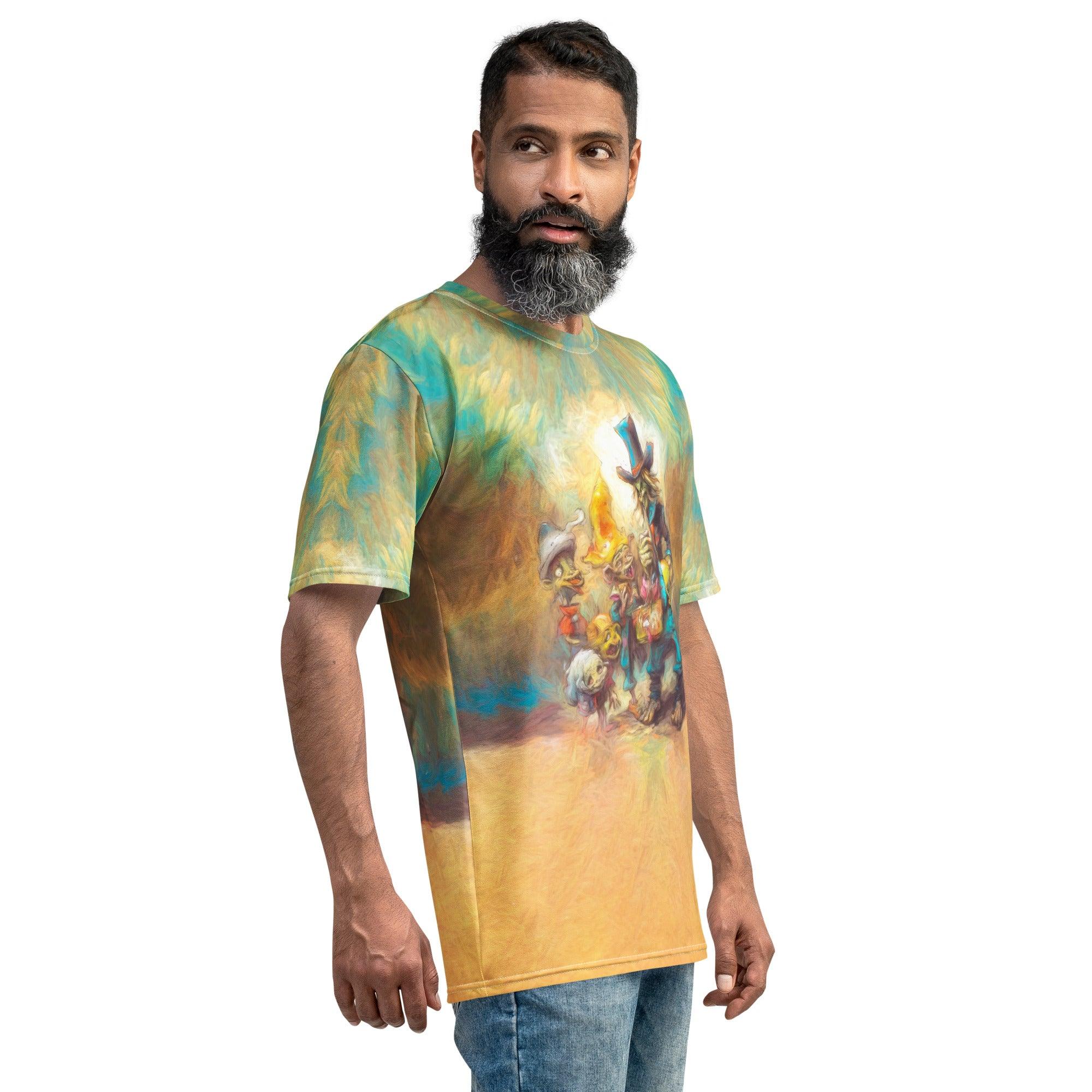 Zombie Apocalypse All-Over Print Men's Crew Neck T-Shirt - Beyond T-shirts