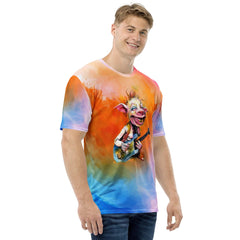 Superhero Showdown All-Over Print Men's Crew Neck T-Shirt - Beyond T-shirts