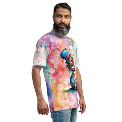 Men's Crew Neck Featuring Tambourine Design