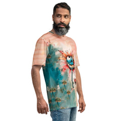 Stylish Crew Neck Tee for Music Lovers