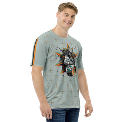 Beat Burst Men's Crew Neck T-Shirt