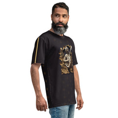 Vibrant Vibes Men's Crew Neck T-Shirt