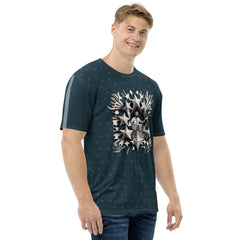 Crescendo Charms Men's Crew Neck T-Shirt