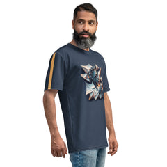 Rockabilly Riff Men's Crew Neck T-Shirt