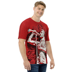 Folk Fusion All-Over Print Men's Crew Neck T-Shirt